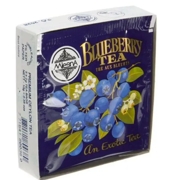 Blueberry Antioxidant Tea Sample Pack – 5 Berry-Flavored Tea Bags 1