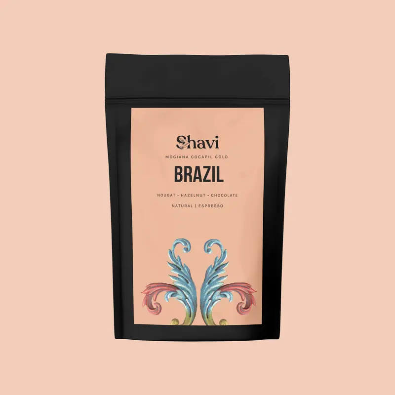 Brazil Mogiana Cocapil Gold – Premium Natural Espresso Beans 1