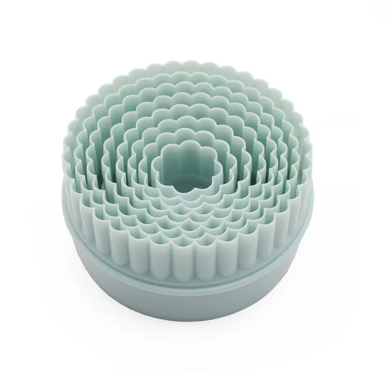 Bubble-Design Circular Cookie Cutters Set 1