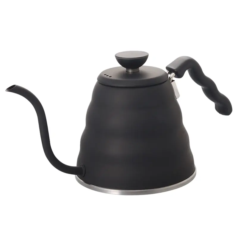 Buono V60 Gooseneck Kettle – Matte Black Stainless Steel Pouring Kettle 1