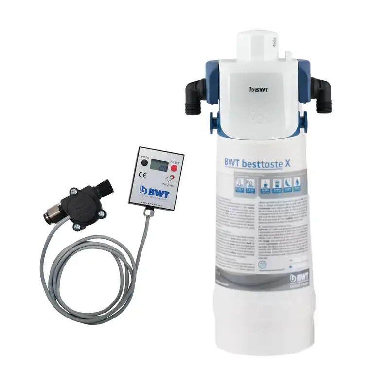 Bwt Besttaste X Water Treatment Kit With Flex Shower Head And Aquameter 1
