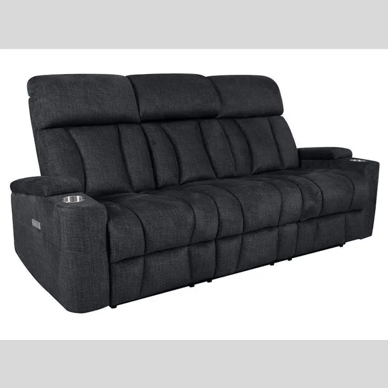 Calvino Power Recliner Sofa – Modern Fabric 1