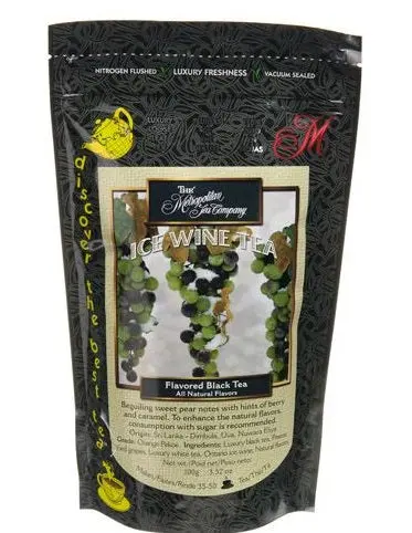 Canadian Ice Wine–Flavored Black Tea – Limited Edition Loose Leaf – Metropolitan Tea Company 1