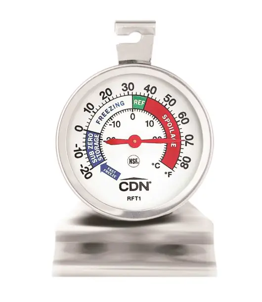 Cdn Heavy-Duty Fridge/Freezer Thermometer 1
