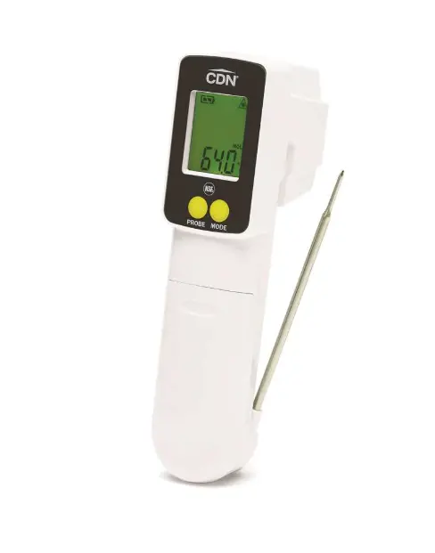 Cdn Infrared Thermocouple Thermometer – White Housing 1