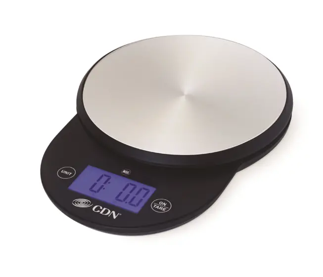Cdn Proaccurate Digital Kitchen Scale – Black Finish 1