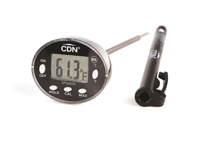 Cdn Quick-Read Digital Food Thermometer – Black 1