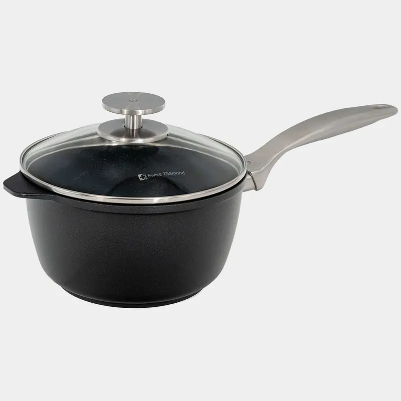 Chd Ceramic Nonstick Saucepan Featuring Clear Glass Lid 1