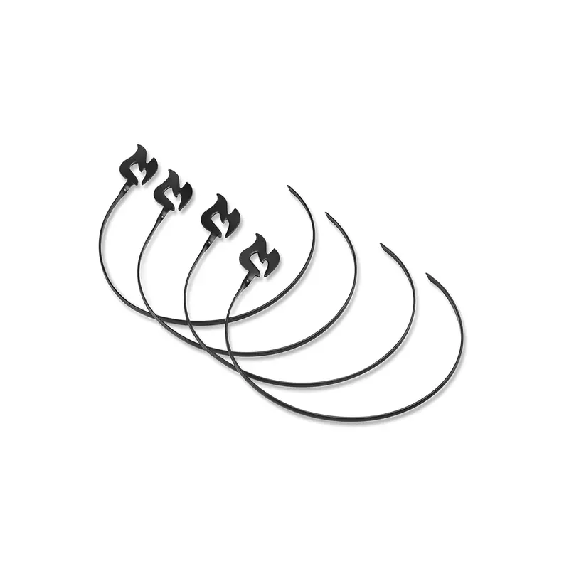 Circular Stainless Steel Kabob Skewers – Outset 4-Piece Set 1