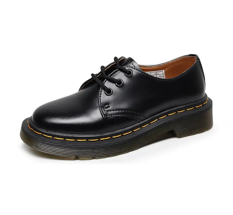 Classic British-Style Derby Shoes For Men – Leather Formal Footwear 1