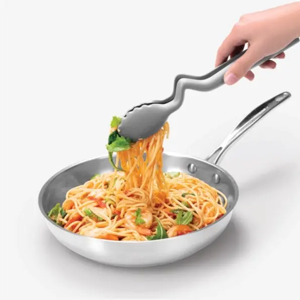 Clongs Lightweight Stainless Steel Tongs (10.5") 1