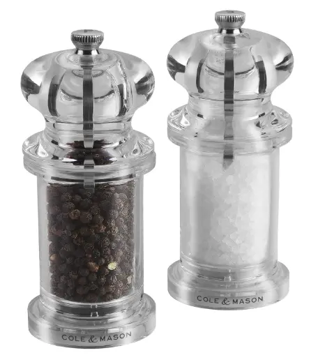Cole & Mason 505 Classic Precision Salt And Pepper Mill Set – 5.5 Inch (14 Cm) 1