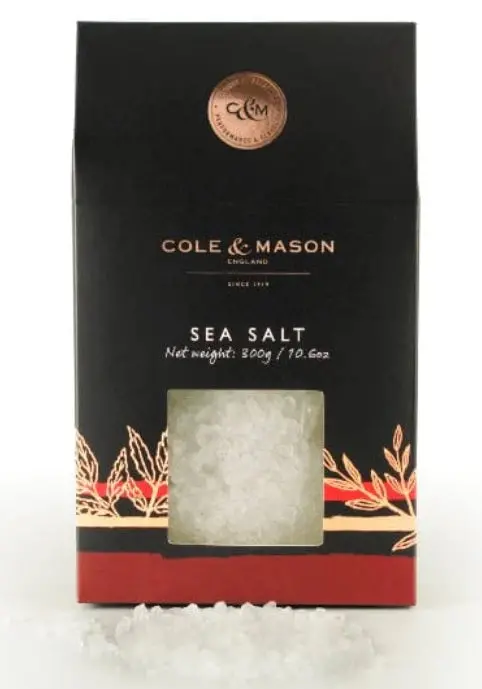 Cole & Mason Coarse Sea Salt Refill – 10.6 Oz 1