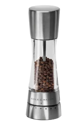 Cole & Mason Derwent Stainless Steel Pepper Grinder (7.5") 1