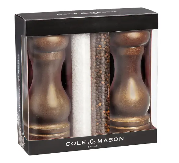 Cole & Mason Forest Capstan Darkwood Salt And Pepper Mill Duo – 6.5 Inch (16.5 Cm) 1