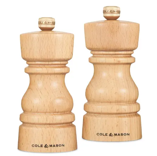 Cole & Mason London Collection Acrylic Salt And Pepper Mill Set – 5" (13 Cm) 1