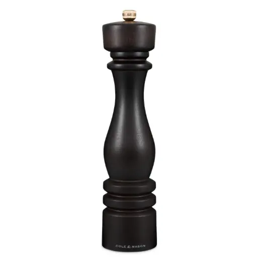 Cole & Mason London Collection Chocolate Wood Pepper Mill – 12" (30 Cm) 1