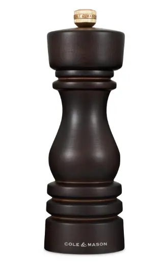 Cole & Mason London Collection Chocolate Wood Pepper Mill – 7" (18 Cm) 1