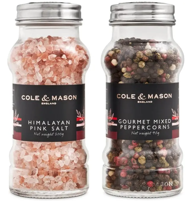 Cole & Mason Luxury Salt And Pepper Grinder Gift Set 1