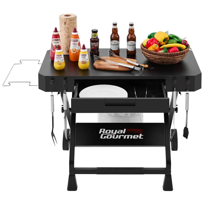Collapsible Portable Grill Stand For Outdoor Cooking 1