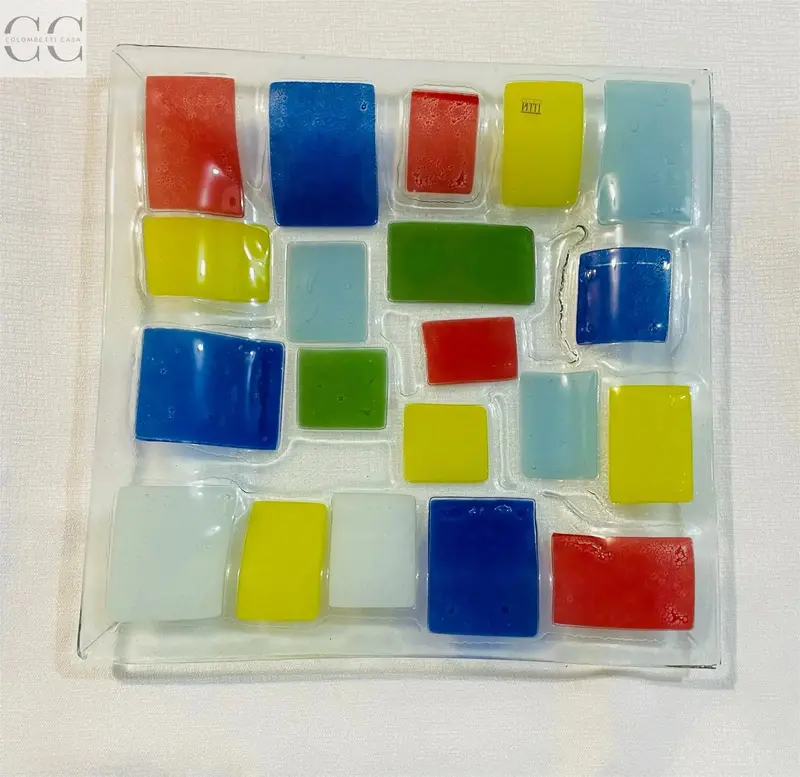 Colorful Studio Pitti Artistic Glass Dish 1