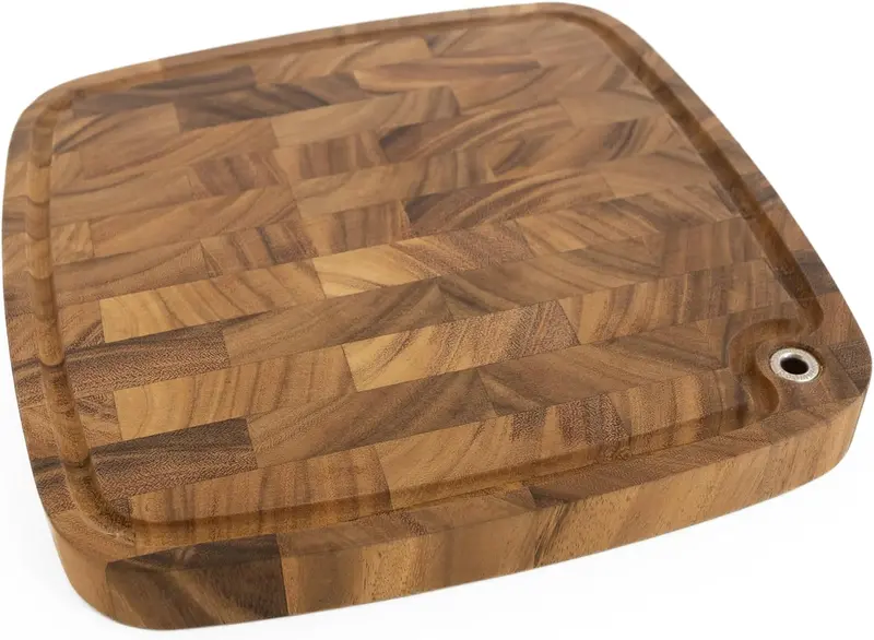 Compact Carolina Mini Chopping Board – Ironwood Acacia Design 1