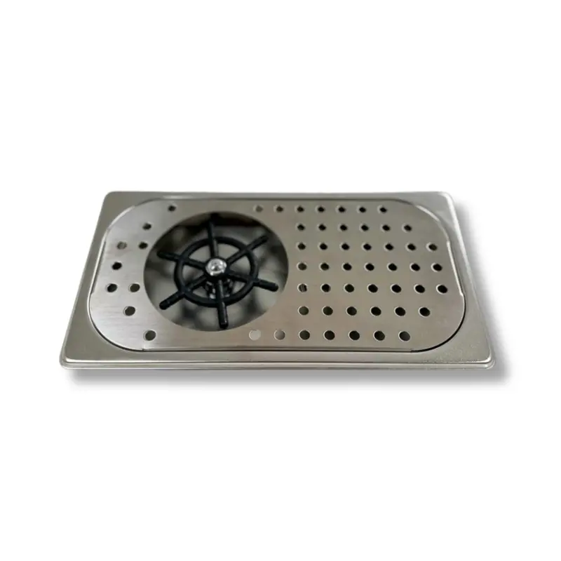 Compact Stainless Steel Pitcher Rinser For Espresso Bars 1