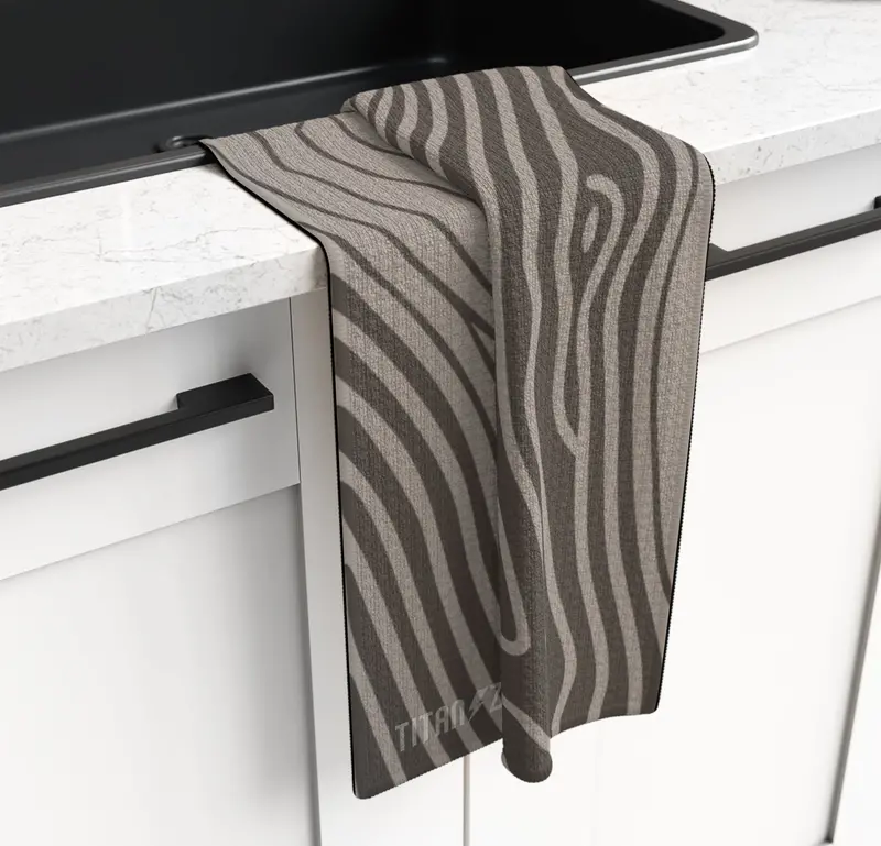 Contour Brown Ultra-Microfiber Dish Towel 1