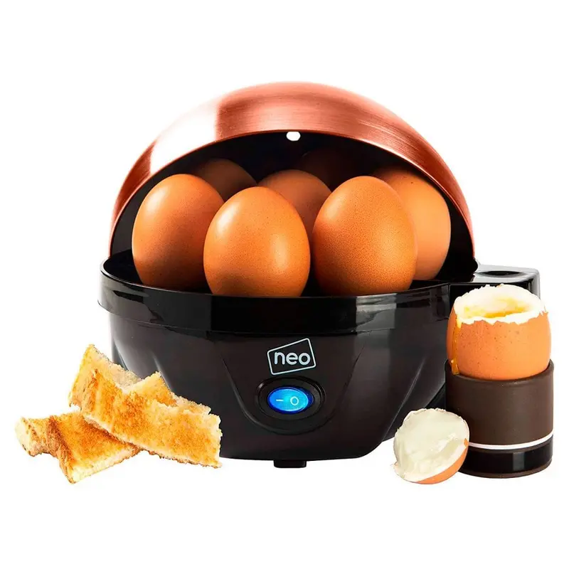Copper-Finished Electric Egg Boiler, Poacher & Steamer 1