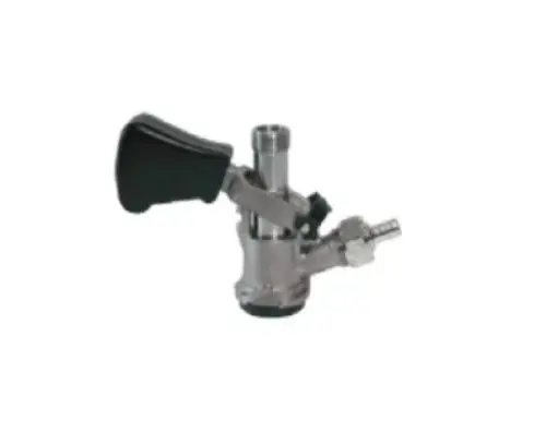 Crysalli Stainless Steel D-Style Keg Coupler 1