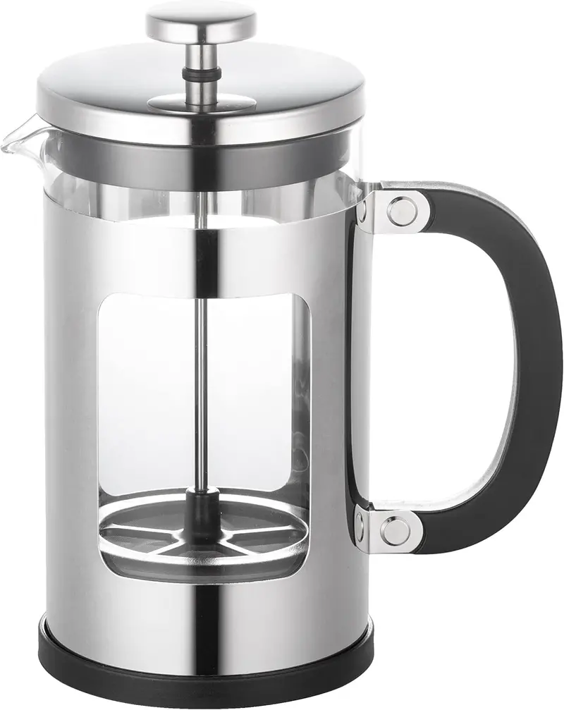 Cuisinox 1-Liter Double-Walled Glass French Press With Silicone Filtration 1