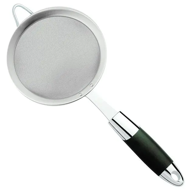 Cuisinox 6-Inch Fine-Mesh Stainless Steel Strainer For Straining And Rinsing 1