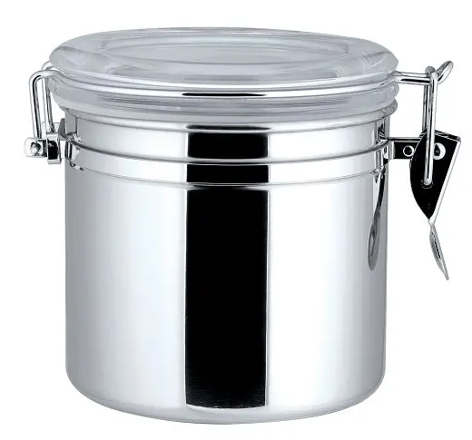 Cuisinox Compact Stainless Steel Canister – Airtight Storage For Dry Goods 1