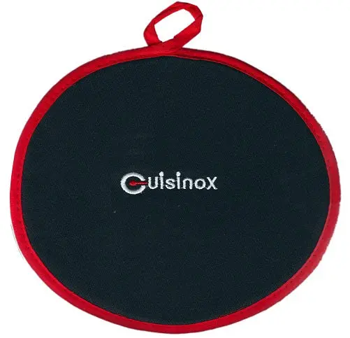 Cuisinox Heat-Resistant Pot Holder – Silicone-Backed Cotton Grip 1