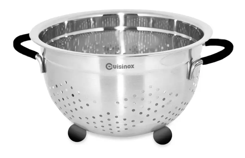 Cuisinox Heavy-Gauge Colander With Stabilizing Rubber Base 1