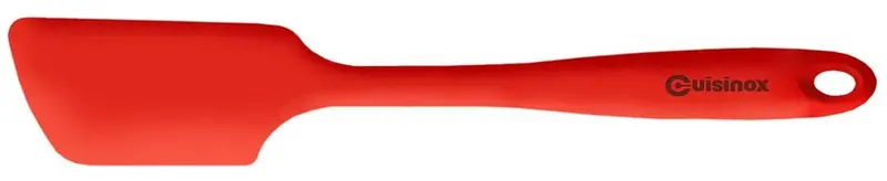 Cuisinox Red Silicone Flexible Spatula For Mixing And Scraping 1