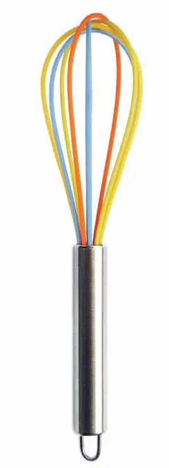 Cuisinox Silicone Whisk – 10-Inch Heat-Resistant Mixing Tool 1