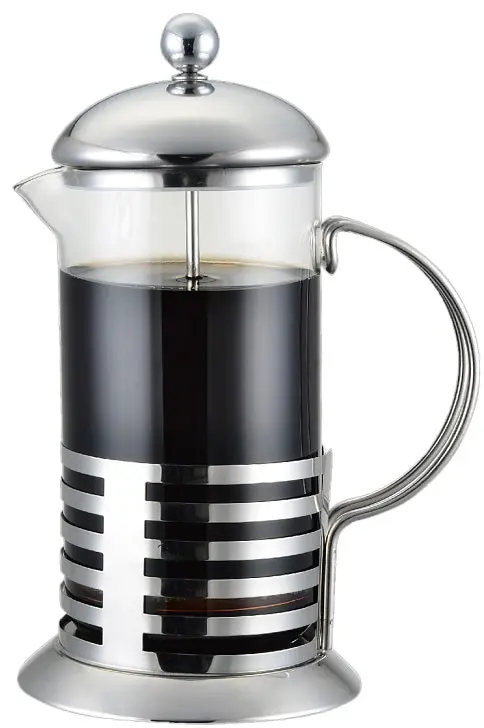 Cuisinox Stainless Steel And Borosilicate Glass French Press 1