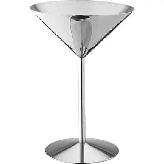 Cuisinox Stainless Steel Martini Glass – Modern Stemless Design 1
