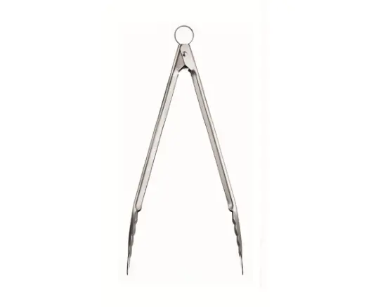 Cuisipro All-Stainless Steel Locking Tongs – 12-Inch (30 Cm) 1