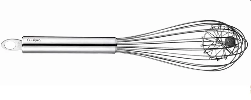 Cuisipro Duo Whisk With Integrated Wire Ball – Dual-Action Mixing Tool (30.5 Cm / 12 In) 1