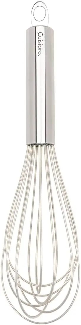 Cuisipro Frosted Silicone Balloon Whisk – 10-Inch (25.4 Cm), 8-Wire Design 1