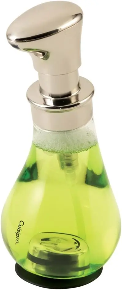 Cuisipro Sleek Chrome Foam Pump – 8.3-Inch Professional Milk Frother 1