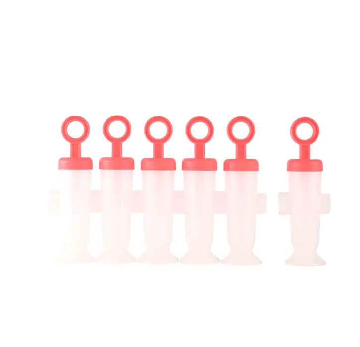 Cuisipro Snap-Fit Circle Pop Mold Set – 6-Cavity, 2.9-Ounce Freeze Molds In Coral 1