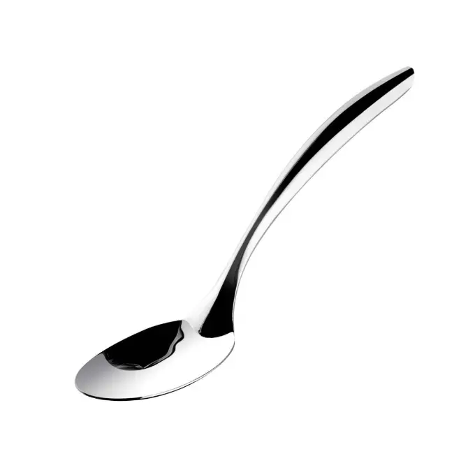 Cuisipro Tempo 13.5-Inch Solid-Bowl Stainless Steel Spoon 1