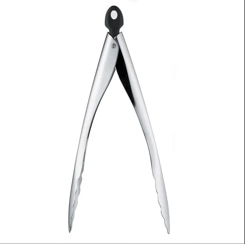 Cuisipro Tempo Locking Tongs – Heavy-Duty Stainless Steel, 30.5 Cm (12 In) 1