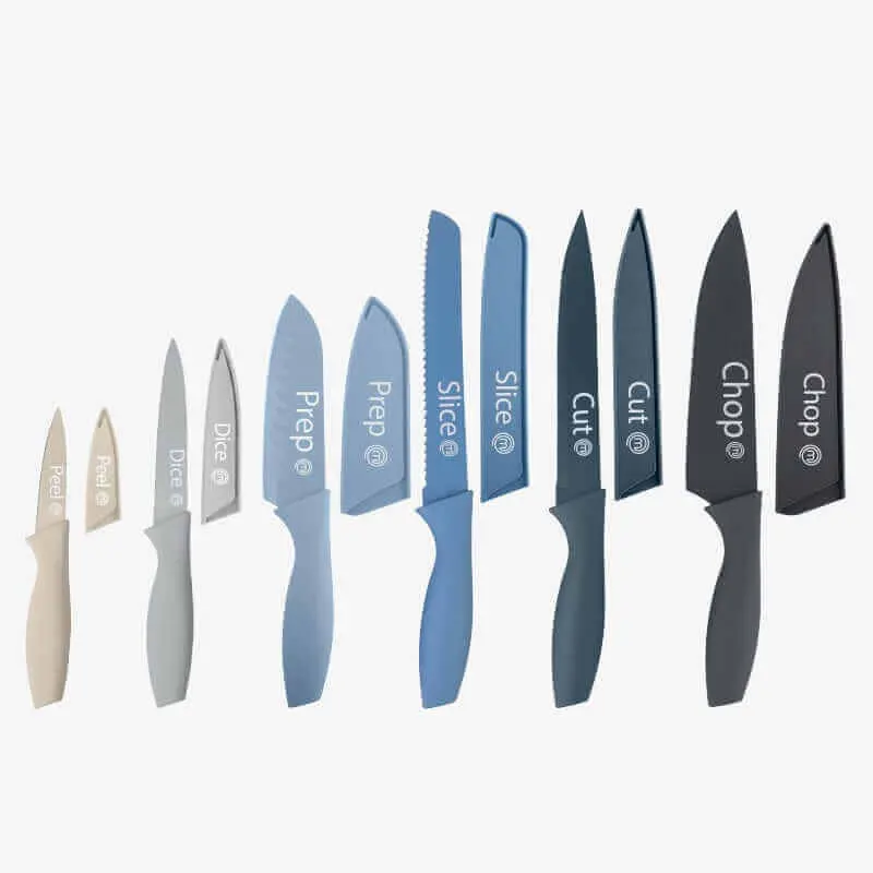 Customizable 6-Piece Caption Knife Set 1