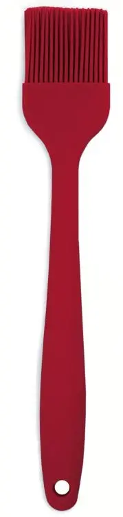 Danesco A La Tarte Red Silicone Pastry Brush – Food-Grade Baking Brush 1