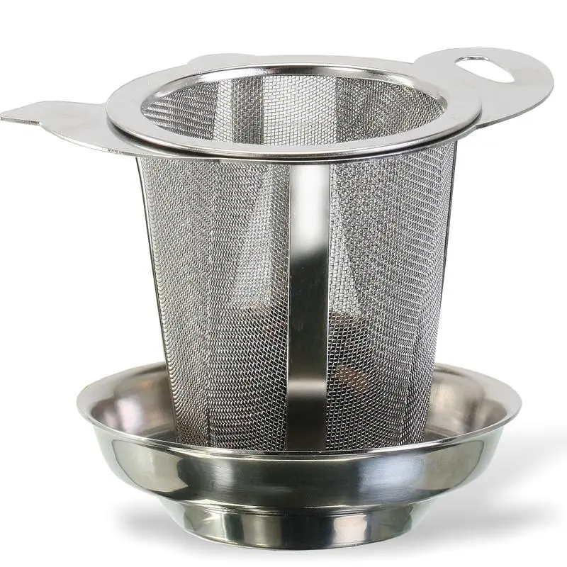Danesco Ch’A Stainless Steel Tea Infuser With Display Stand 1