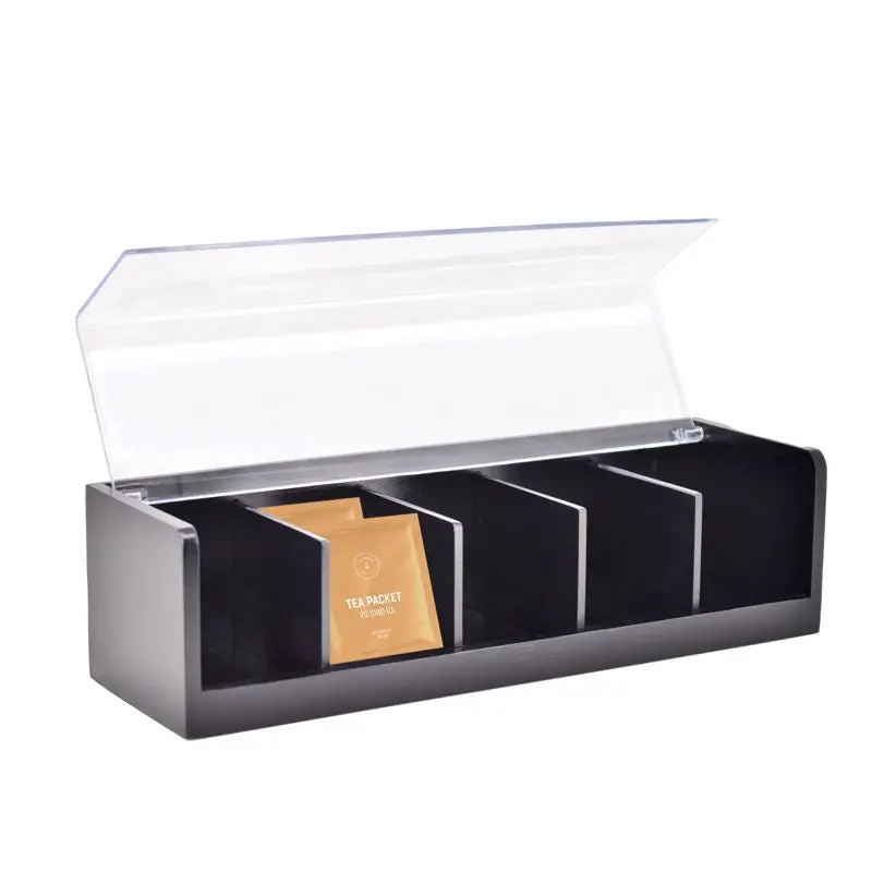Danesco Ch’A Tea Tea Bag Organizer – Compact, Stackable Storage For Loose Teas & Bags 1